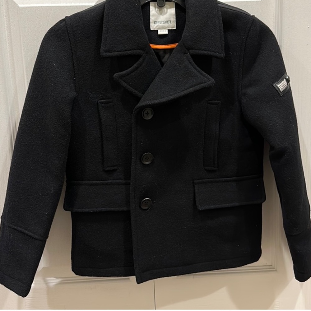 Diesel Black Kids Jacket